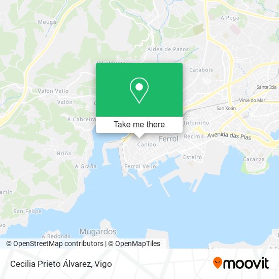 Cecilia Prieto Álvarez map