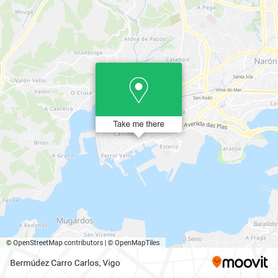 Bermúdez Carro Carlos map