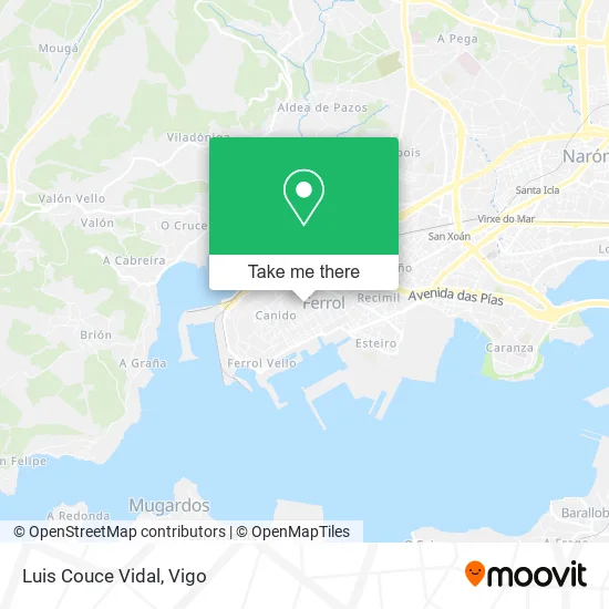 Luis Couce Vidal map