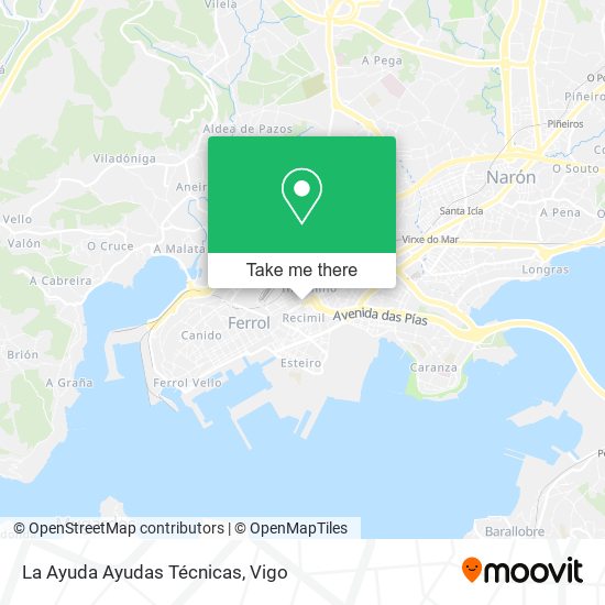 La Ayuda Ayudas Técnicas map