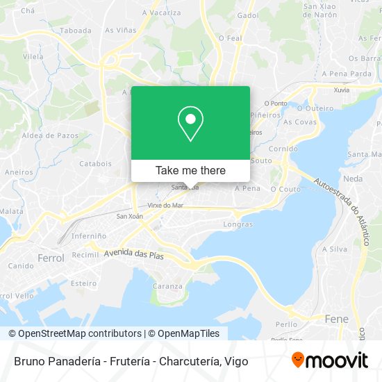 Bruno Panadería - Frutería - Charcutería map