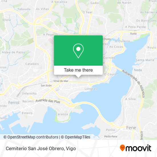 Cemiterio San José Obrero map