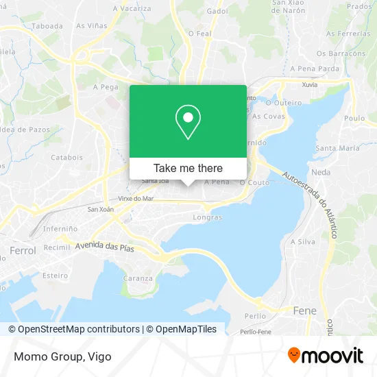 Momo Group map