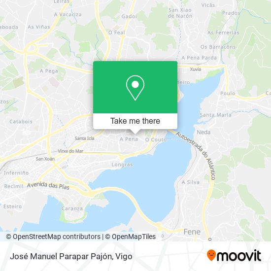 José Manuel Parapar Pajón map