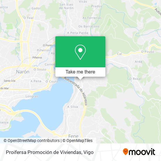 Proifersa Promoción de Viviendas map