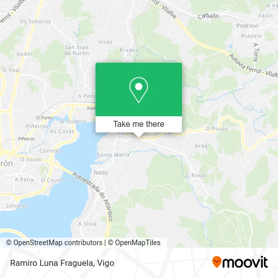 Ramiro Luna Fraguela map