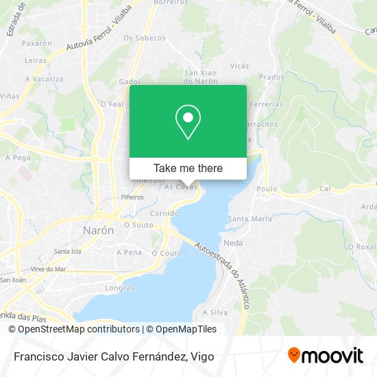 Francisco Javier Calvo Fernández map