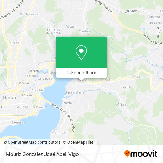 Mouriz Gonzalez José Abel map