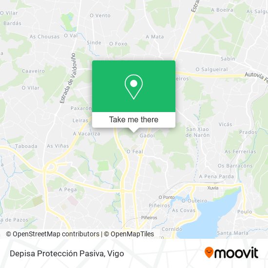 Depisa Protección Pasiva map