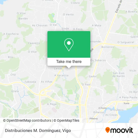 Distribuciones M. Domínguez map