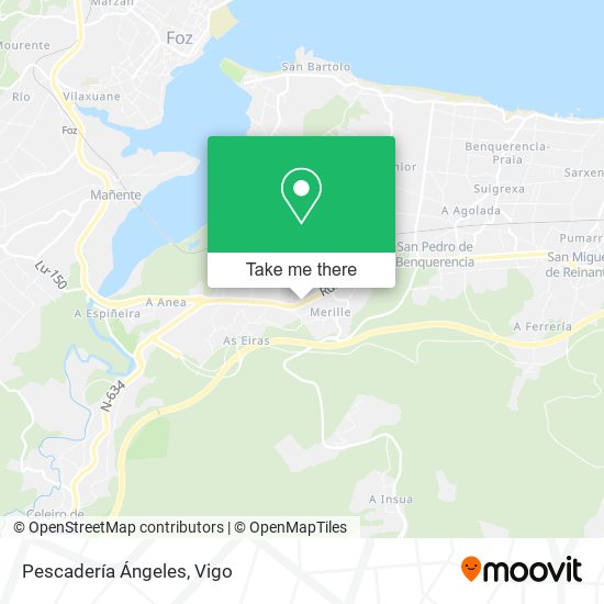 Pescadería Ángeles map