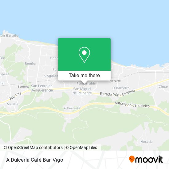 A Dulcería Café Bar map