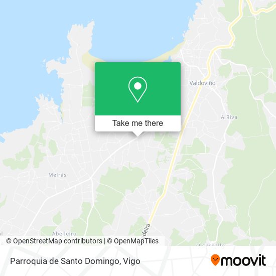 mapa Parroquia de Santo Domingo