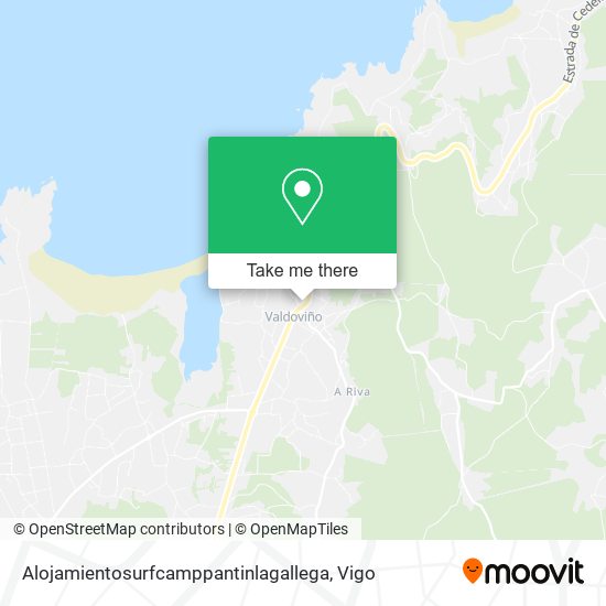 Alojamientosurfcamppantinlagallega map