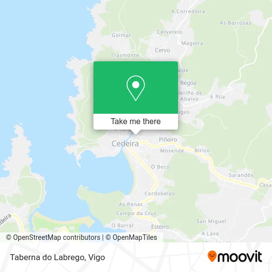 Taberna do Labrego map