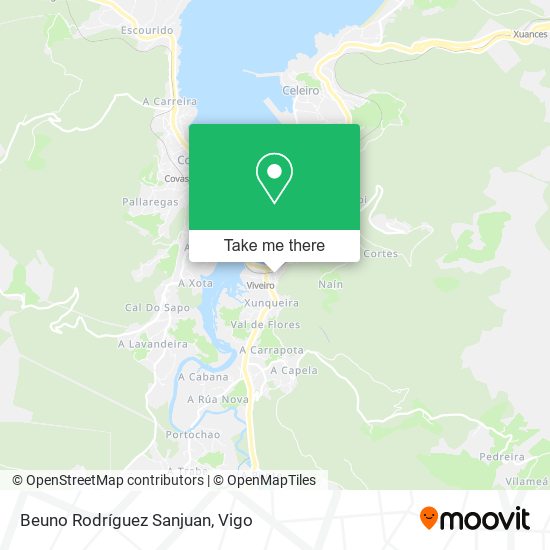Beuno Rodríguez Sanjuan map