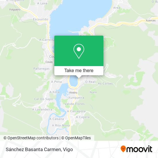 Sánchez Basanta Carmen map