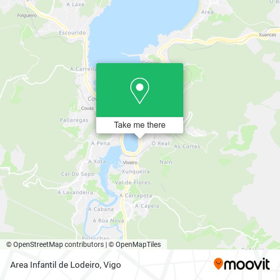 Area Infantil de Lodeiro map