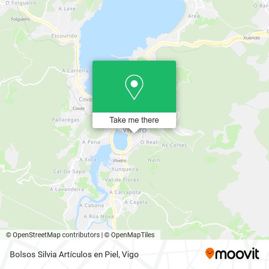 Bolsos Silvia Artículos en Piel map