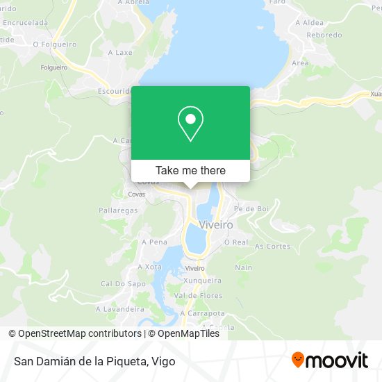 San Damián de la Piqueta map
