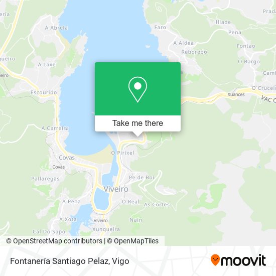 Fontanería Santiago Pelaz map