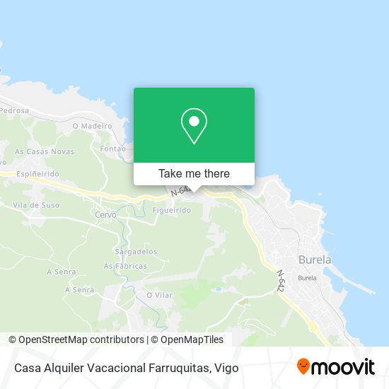 Casa Alquiler Vacacional Farruquitas map