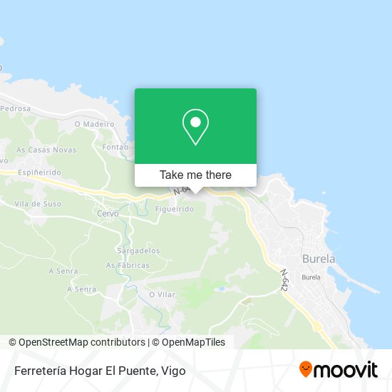 Ferretería Hogar El Puente map