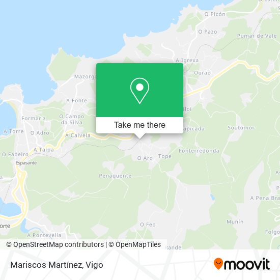 Mariscos Martínez map