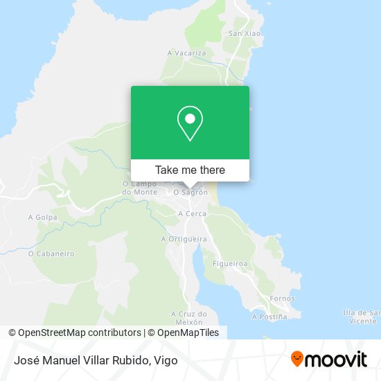 José Manuel Villar Rubido map