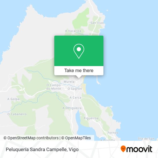 Peluquería Sandra Campelle map