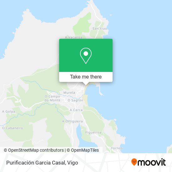 Purificación Garcia Casal map