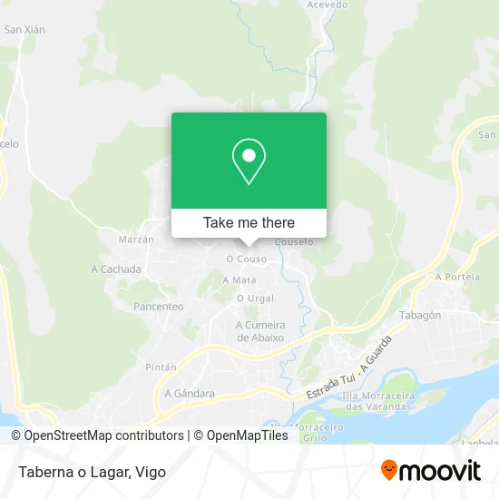 Taberna o Lagar map