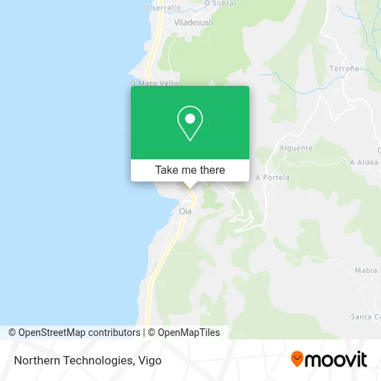 Northern Technologies map