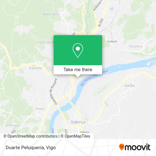 Duarte Peluquería map