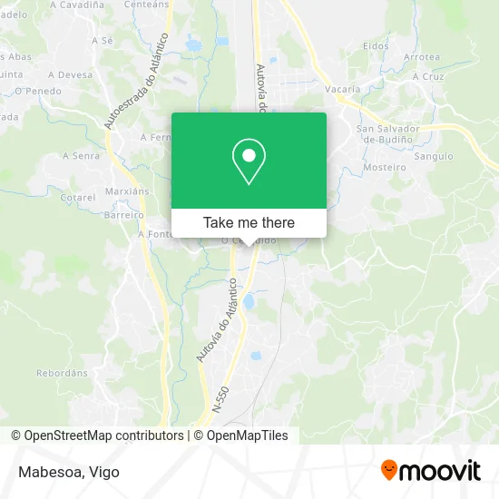 Mabesoa map