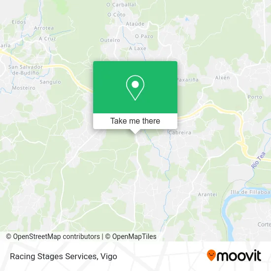 Racing Stages Services map