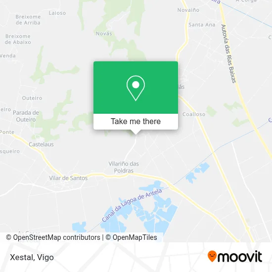 Xestal map