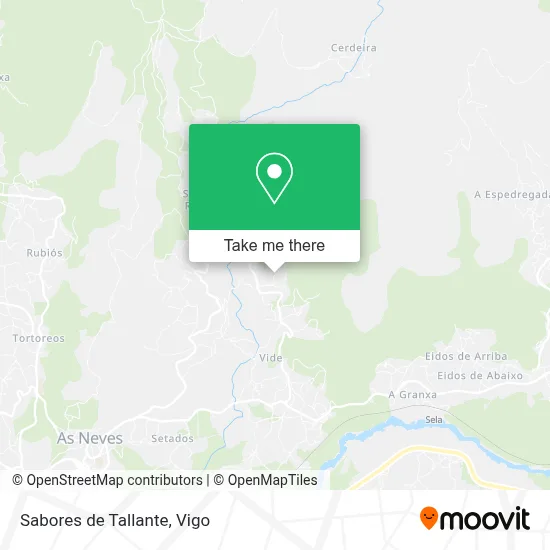 Sabores de Tallante map