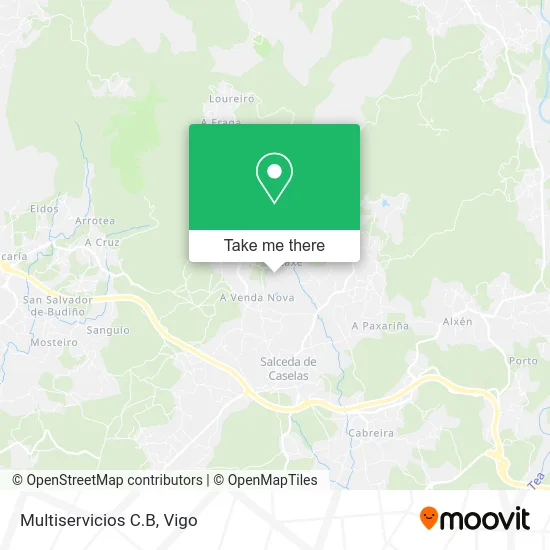 Multiservicios C.B map