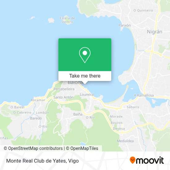 Monte Real Club de Yates map
