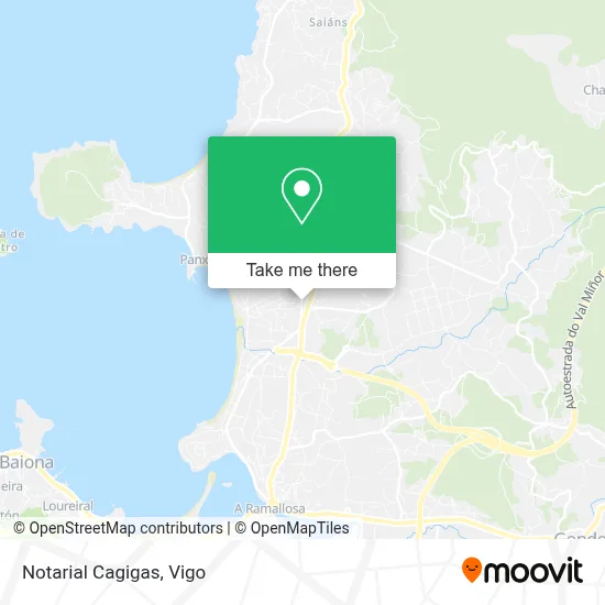 Notarial Cagigas map