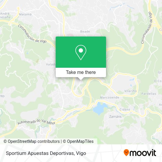 Sportium Apuestas Deportivas map