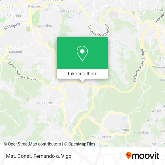 Mat. Const. Fernando a map