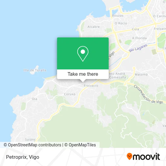 Petroprix map