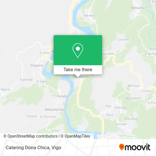 Catering Dona Chica map