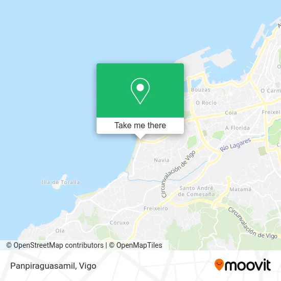 Panpiraguasamil map