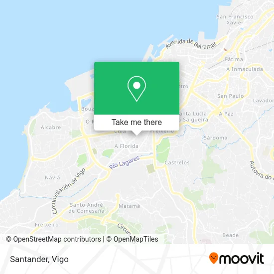 Santander map