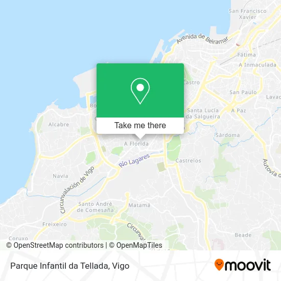 Parque Infantil da Tellada map