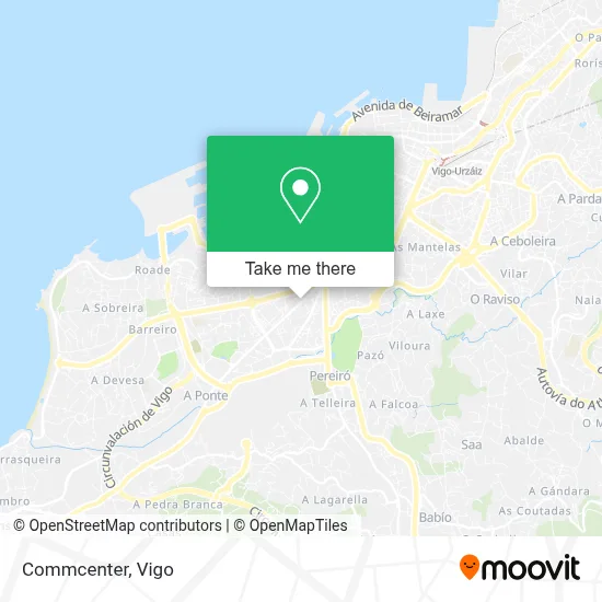 Commcenter map