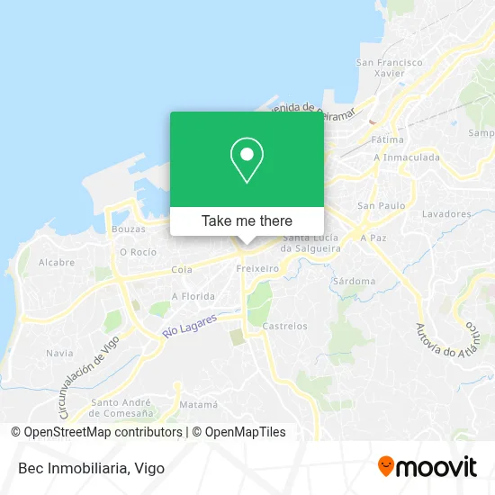 Bec Inmobiliaria map